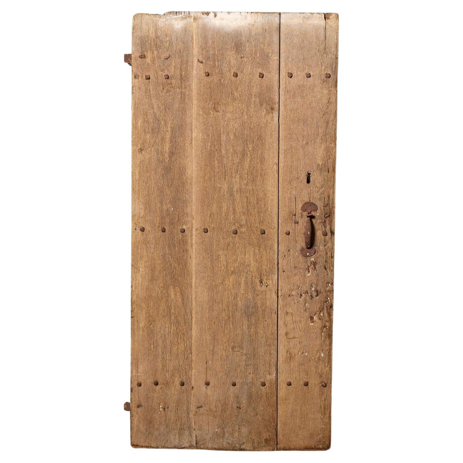 Ancienne porte en Oak du 17ème siècle