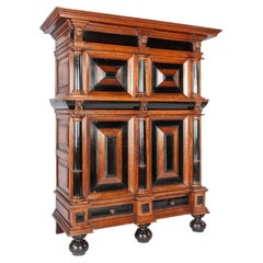 Ebony Case Pieces and Storage Cabinets