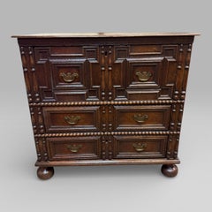 Antique 17th Century Oak Jacobean Chest of Drawers