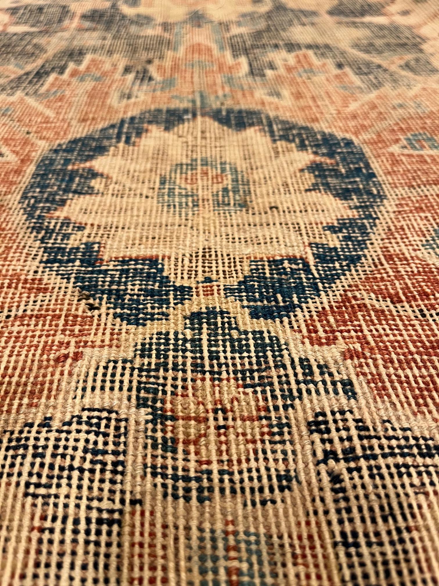 Antiker persischer Kerman-Teppich aus dem 17. Jahrhundert. 11 ft 5 in x 20 ft 2 in  im Angebot 7