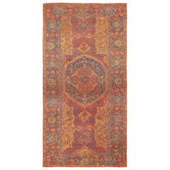 Antiker Smyrna-Teppich aus dem 17. Jahrhundert. 11 ft 8 in x 21 ft 3 in
