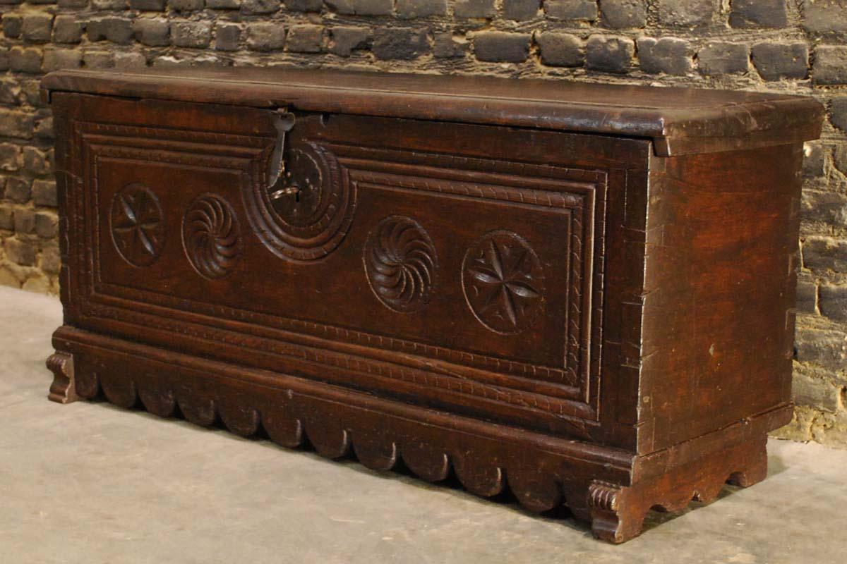 medieval spanish chest