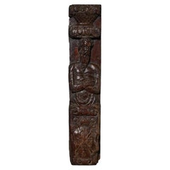 Antique 17th Century Term Wall Carving