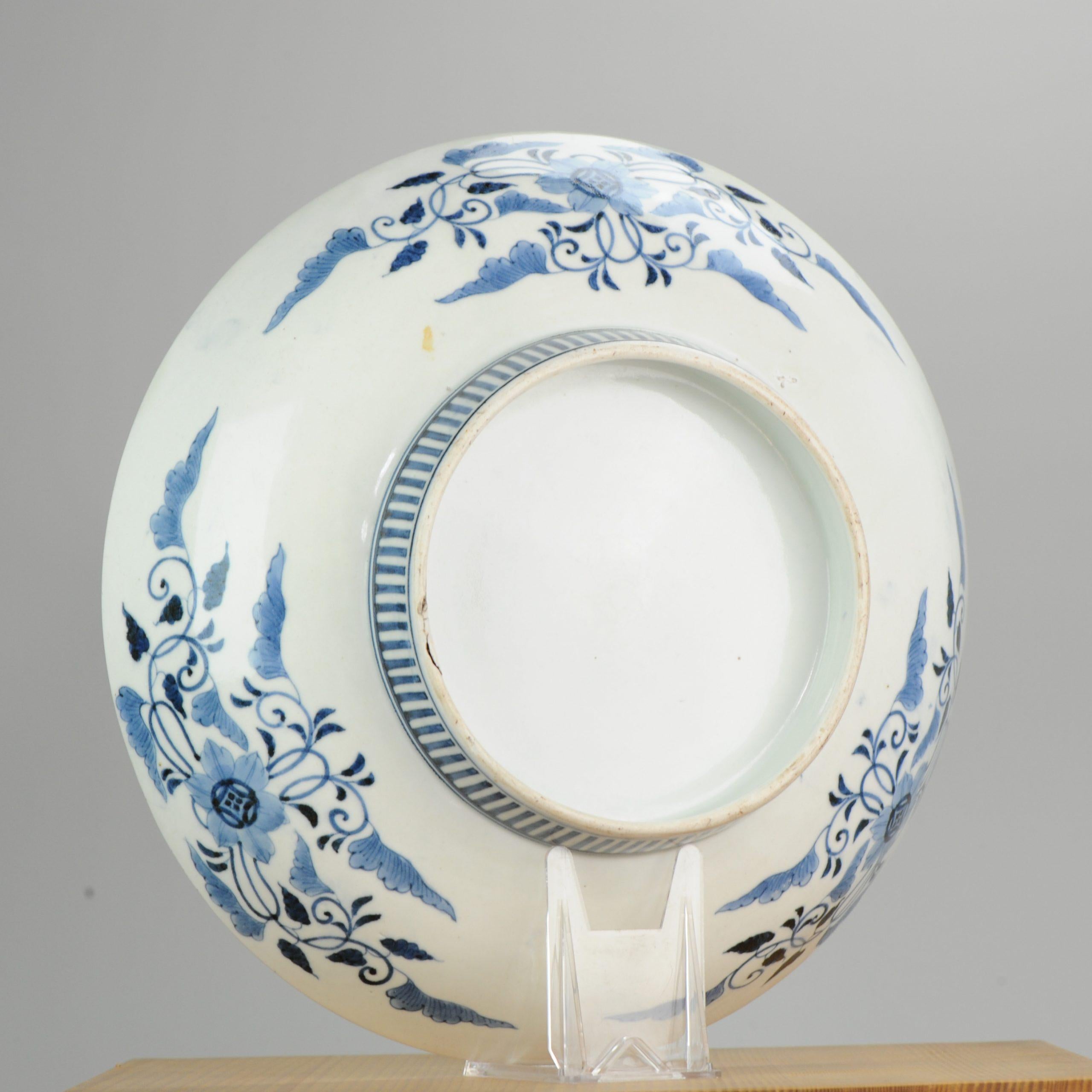 19th Century Antique 18/19c Lovely Japanese Porcelain Footed Dish Nabeshima Porcelain