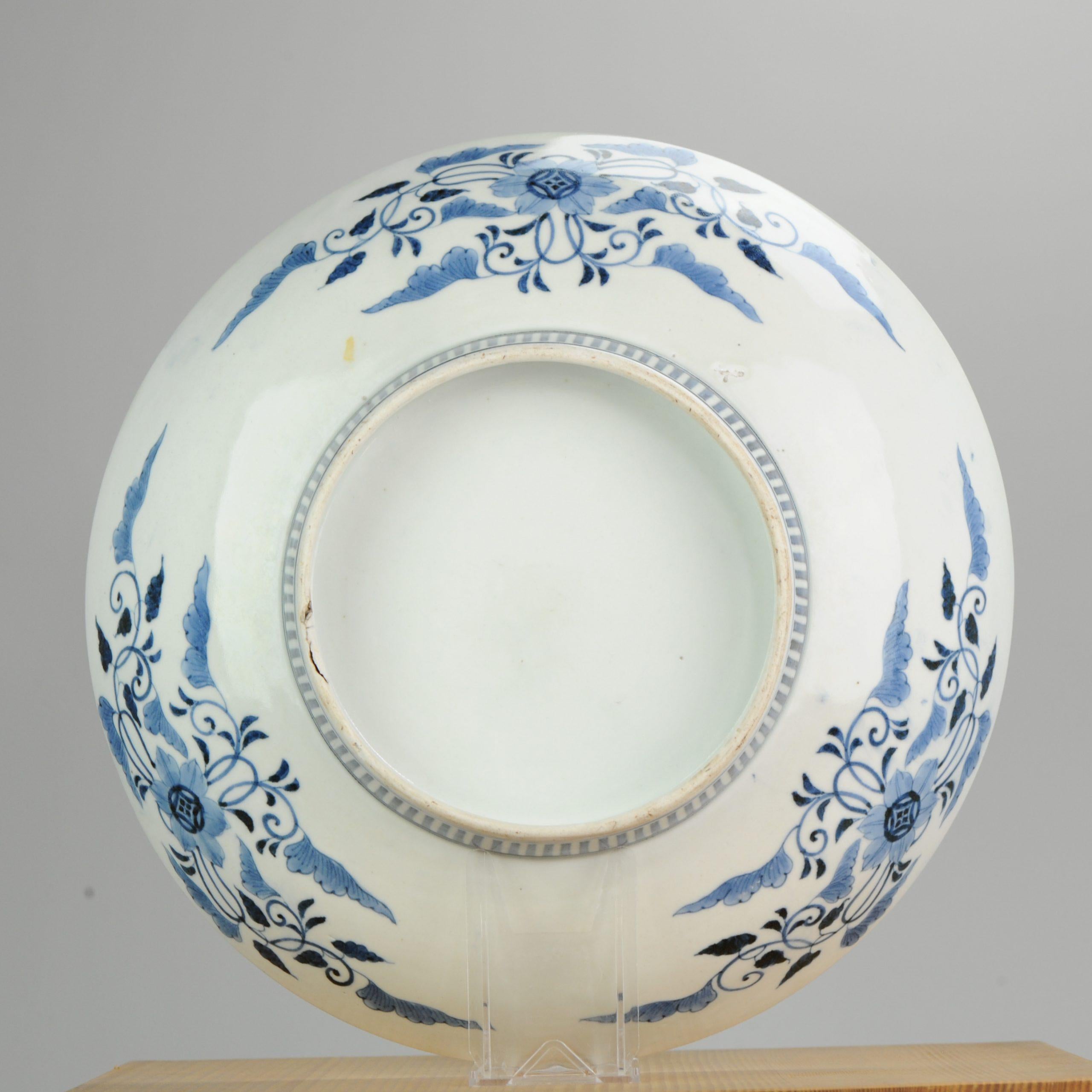 Antique 18/19c Lovely Japanese Porcelain Footed Dish Nabeshima Porcelain 1