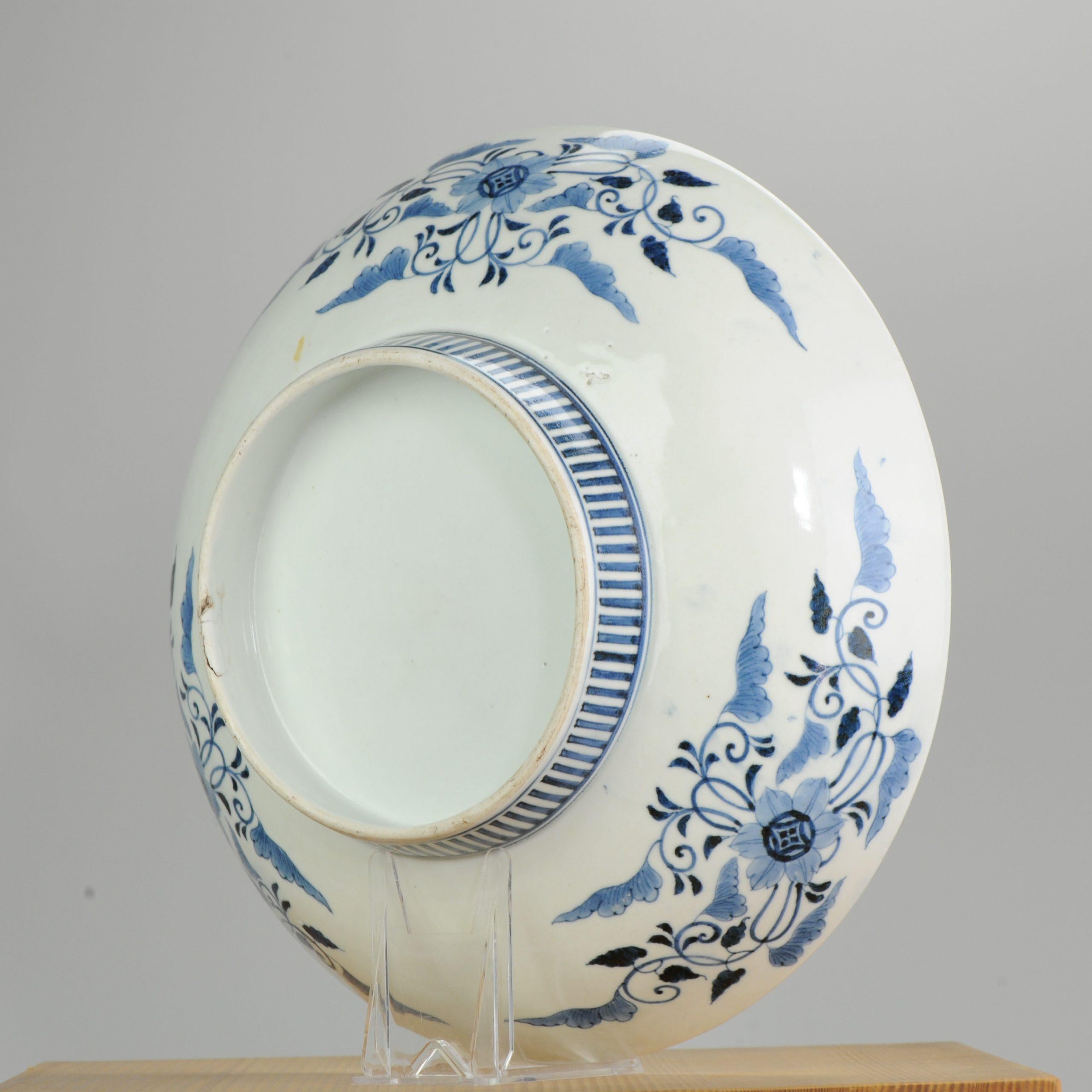 Antique 18/19c Lovely Japanese Porcelain Footed Dish Nabeshima Porcelain 2