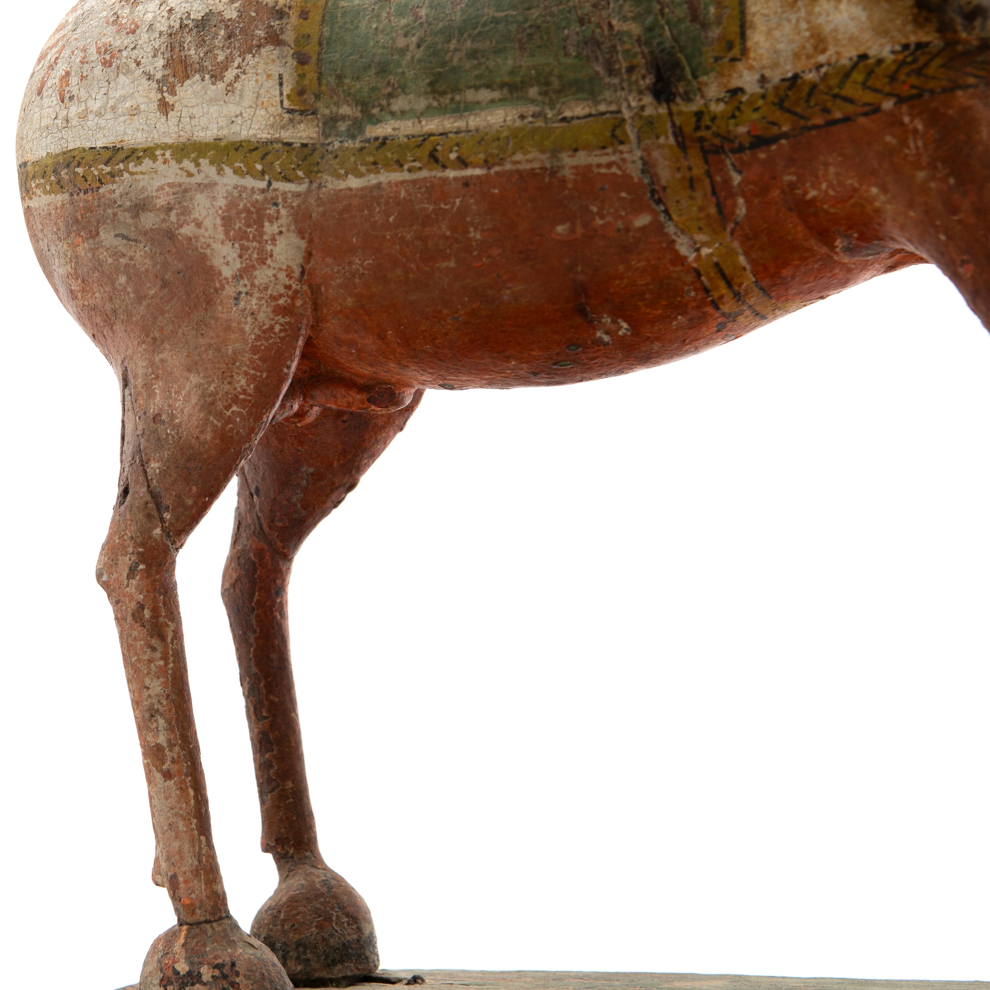 8-19th Century Wooden Horse For Sale 4