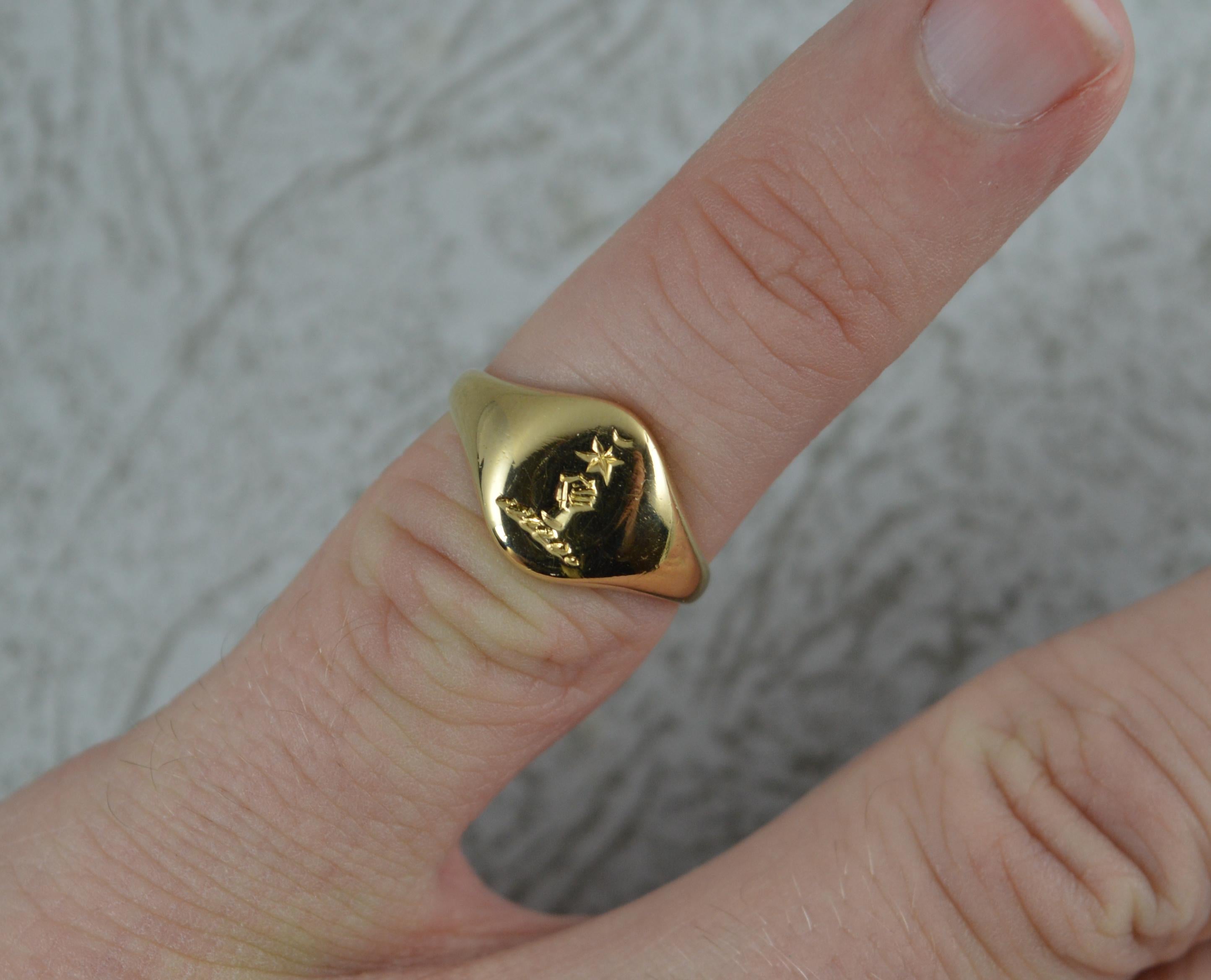 gold fist ring
