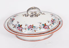 Antique 22 Piece Müller Volkstedt MV Co. Decorated Dinner Service, 20th Century