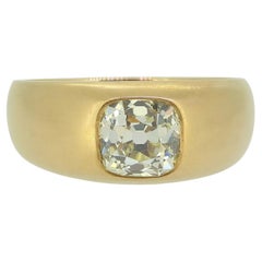 Antique 1.80 Carat Old Cut Diamond Ring