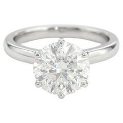 Antique 1.80 Carat Old European Cut Diamond Solitaire Engagement Ring