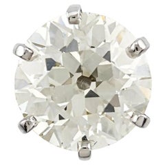 Antique 1.80 Carat Old European Cut Diamond Solitaire Engagement Ring