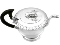 Antique German Silver Teapot - 1820