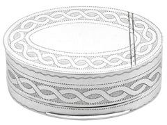 Samuel Pemberton 1807 Sterling Silver Nutmeg Grater