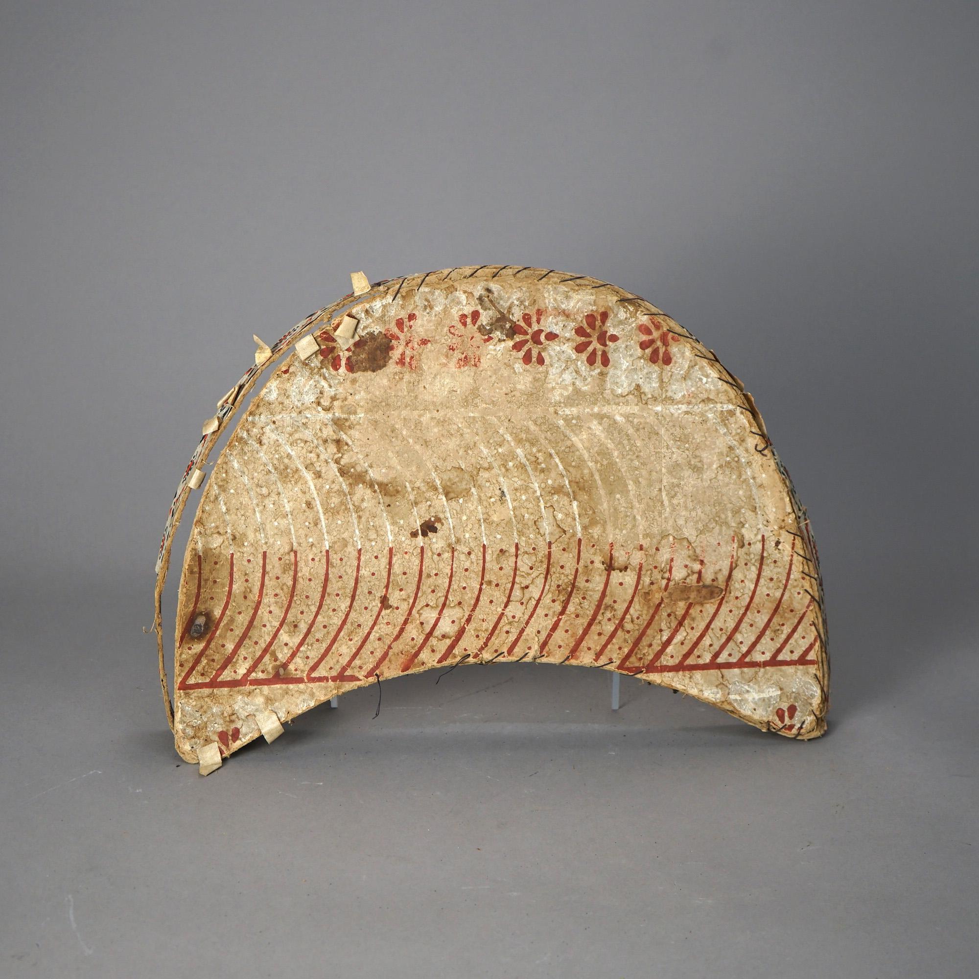 Antique 1812 American Military Chapeau with Cockade & Box 1