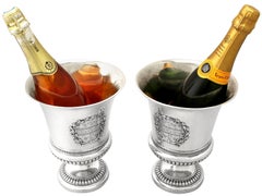 Georgian Paul Storr Sterling Silver Wine Coolers