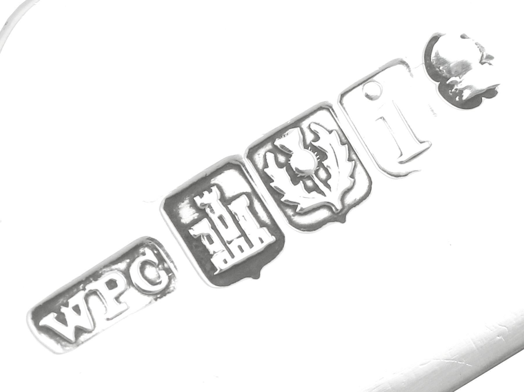 Antico mestolo in argento sterling scozzese del 1814 in vendita 2