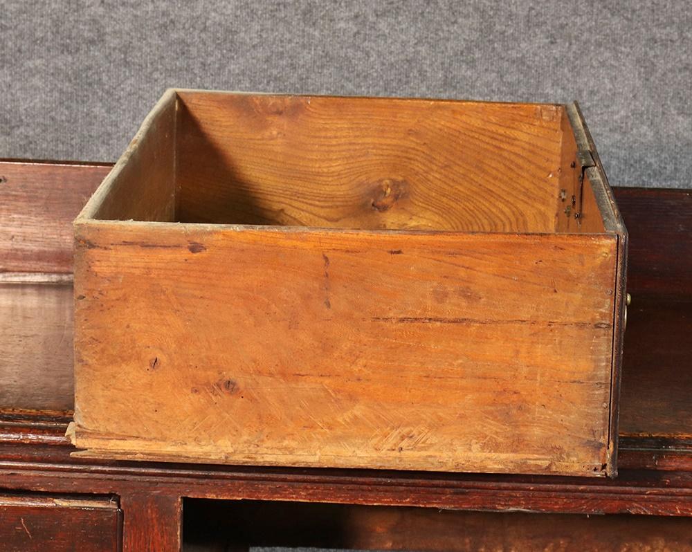 Antique 1820s English Georgian Style Oak Hunt Board Sideboard 1