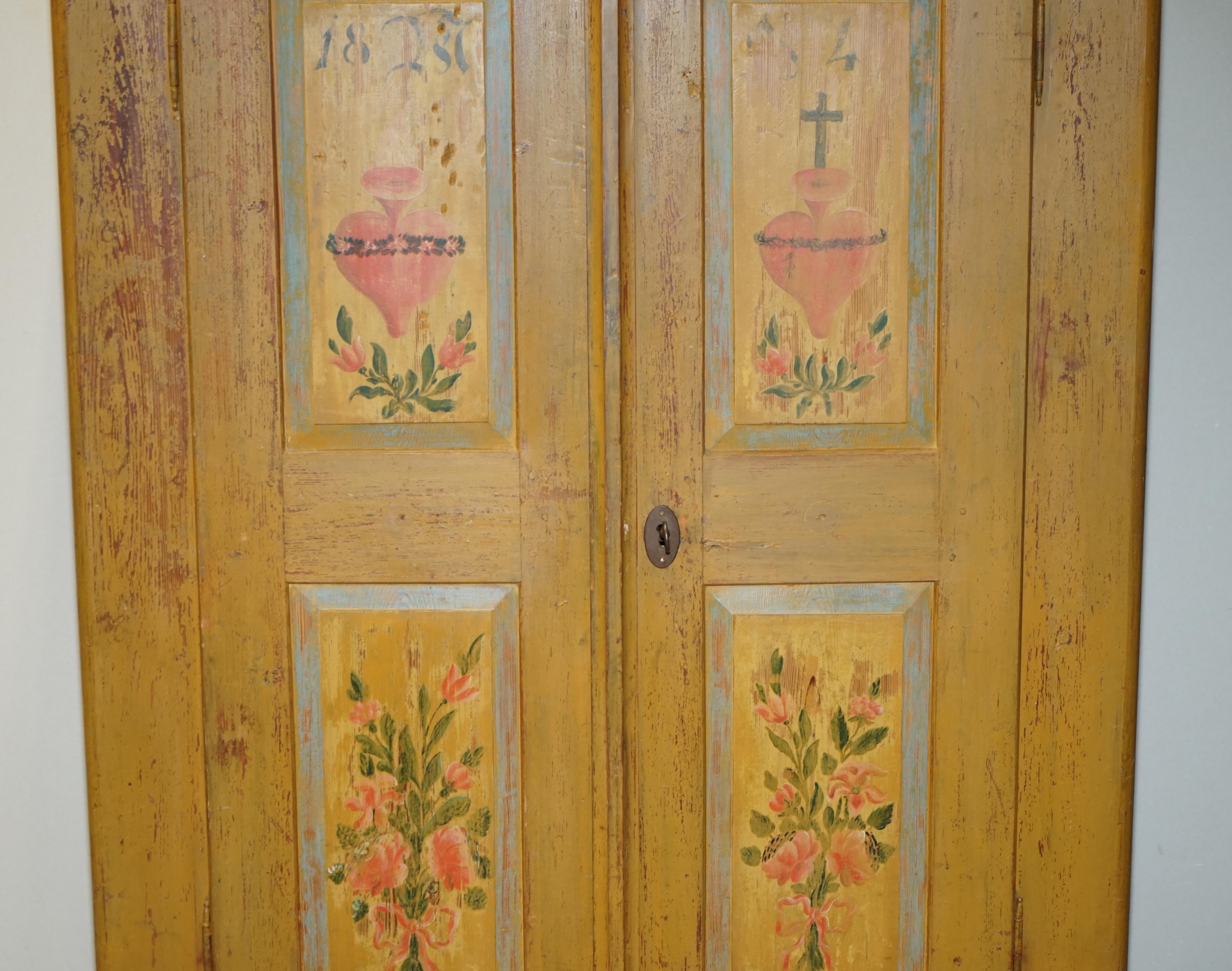 vintage linen closet