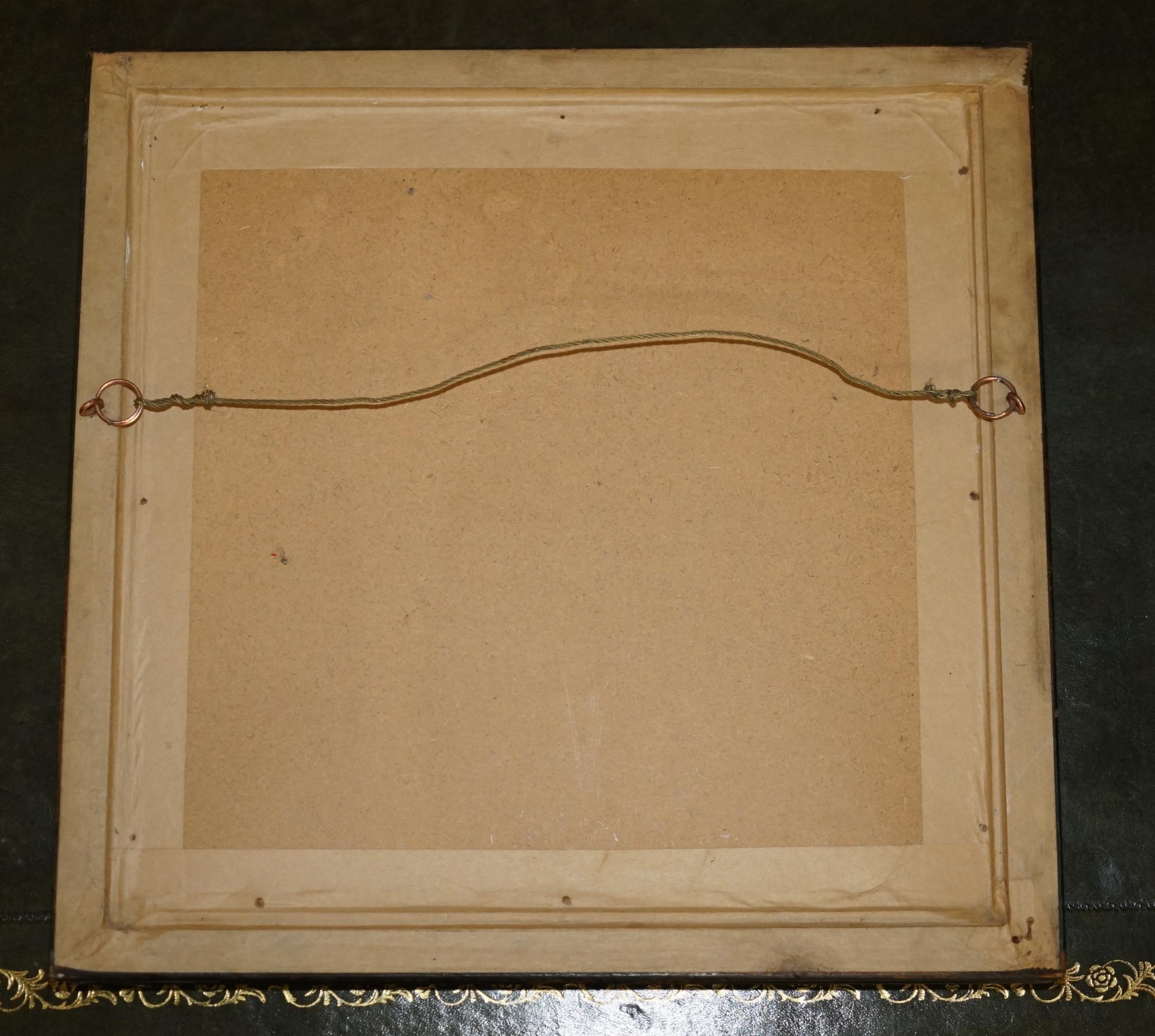 ANTIQUE 1828 ORIGINAL KiNG GEORGE IV NEEDLEWORK TAPESTRY SAMPLER HARDWOOD FRAME For Sale 9