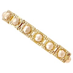 Antique 1830s Yellow Gold and Rose Gold Bracelet