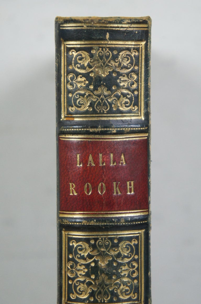 Antique 1832 Lalla Rookh Oriental Romance Thomas Moore Blue Leather ...