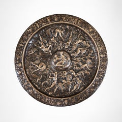 Antique 1852 Elkington and Co. copper electrotype centerpiece by Antoine Vechte