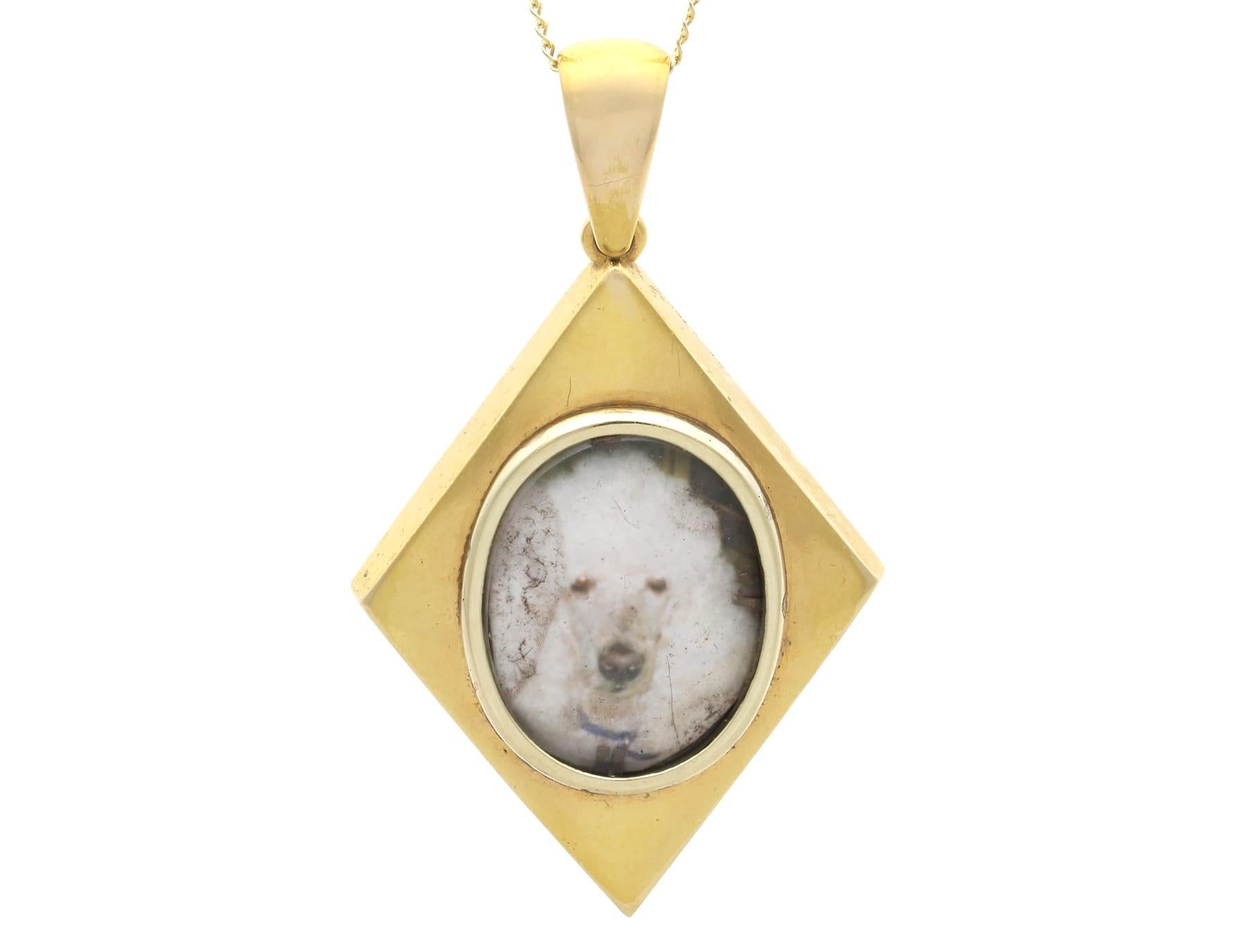 Superbe, fin et impressionnant pendentif en forme de cerf-volant en améthyste ancienne victorienne de 18,63 carats et en or jaune 18 carats, faisant partie de nos diverses collections de bijoux en améthyste.

Ce superbe pendentif en or jaune 18