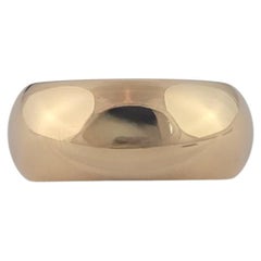 Antique 1868 18K Yellow Gold Wide Wedding Band #23759