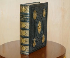 ANTIQUITÉ 1868 ILLUSTRATÉ DANS TOUS LES LIVRES DU monde entier, incluant DES CARACTÉRISTIQUES PAINTÉES À LA MAIN