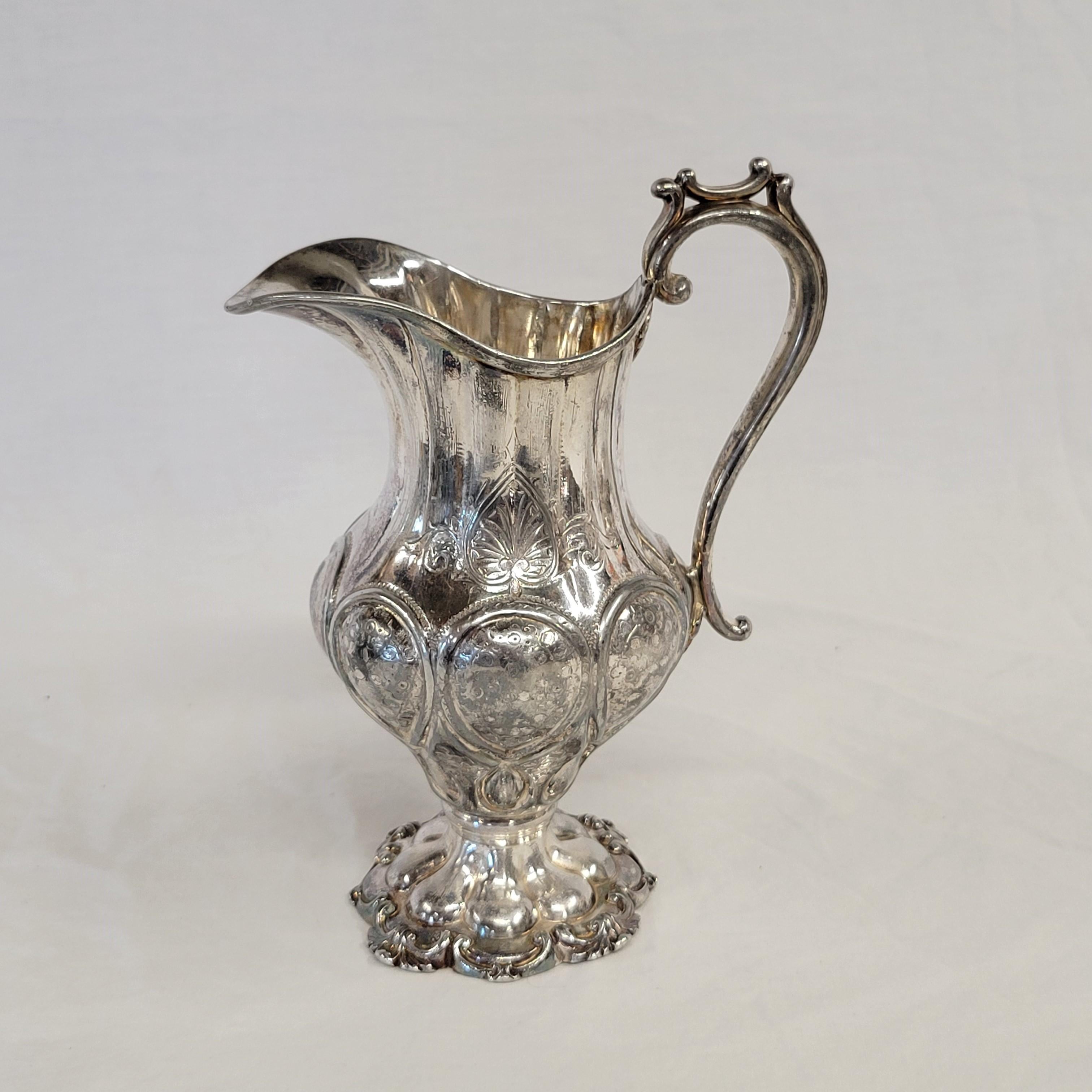 Antico set da tè e caffè in argento Redfield & Rice del 1870 In condizioni buone in vendita a Centennial, CO