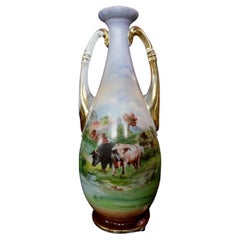Antique 1890s Victoria Austria Vase "Marked", #Ric00012