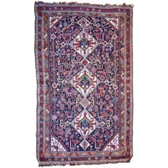 Antique 1880-1890 Persian Qashqai Rug