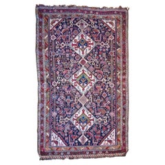 Antique 1880-1890 Persian Qashqai Rug