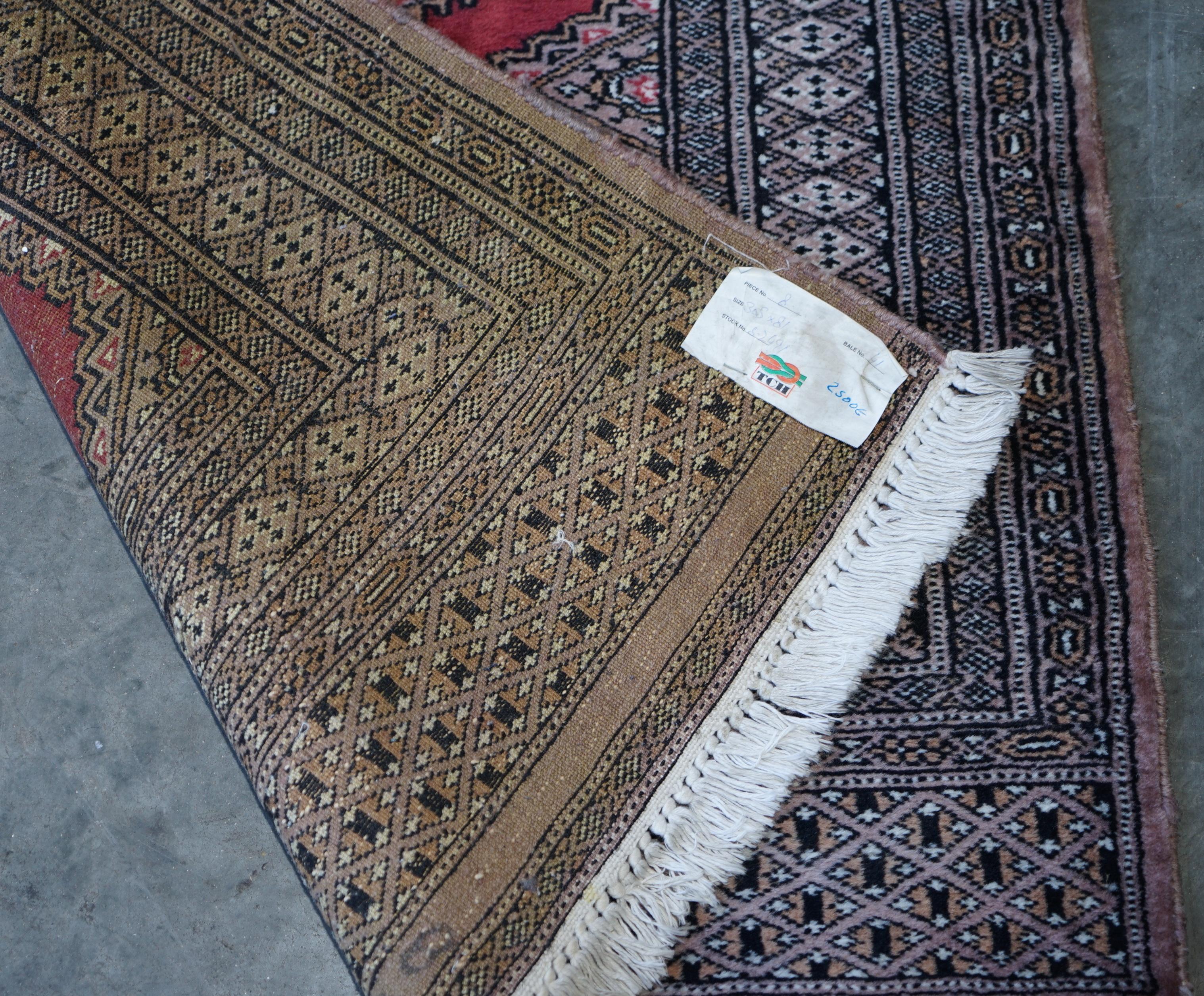 Antique 1880 French Geometric Aztek Kilim Runner Hallway Rug Carpet For Sale 5