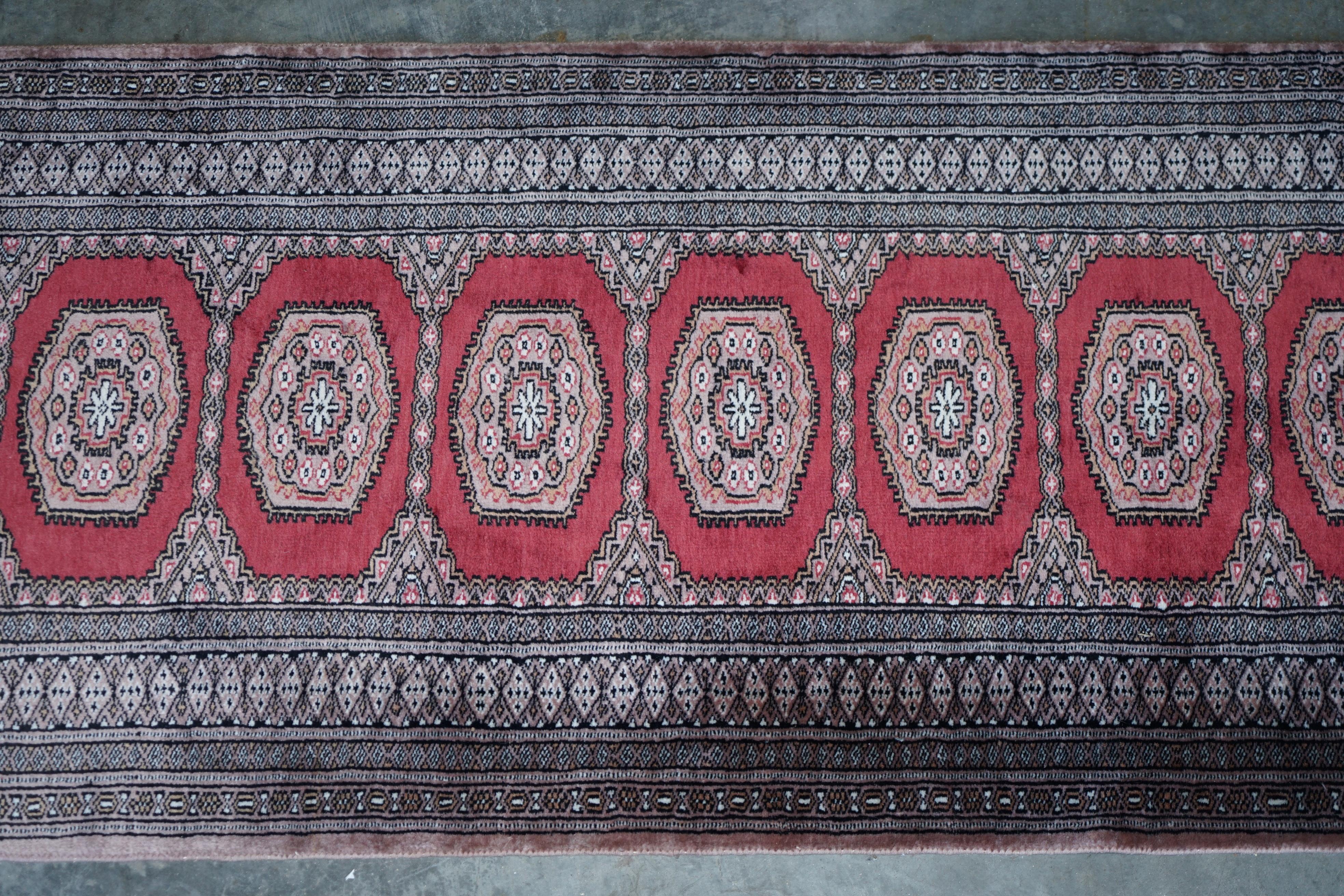 Late 19th Century Antique 1880 French Geometric Aztek Kilim Runner Hallway Rug Carpet For Sale