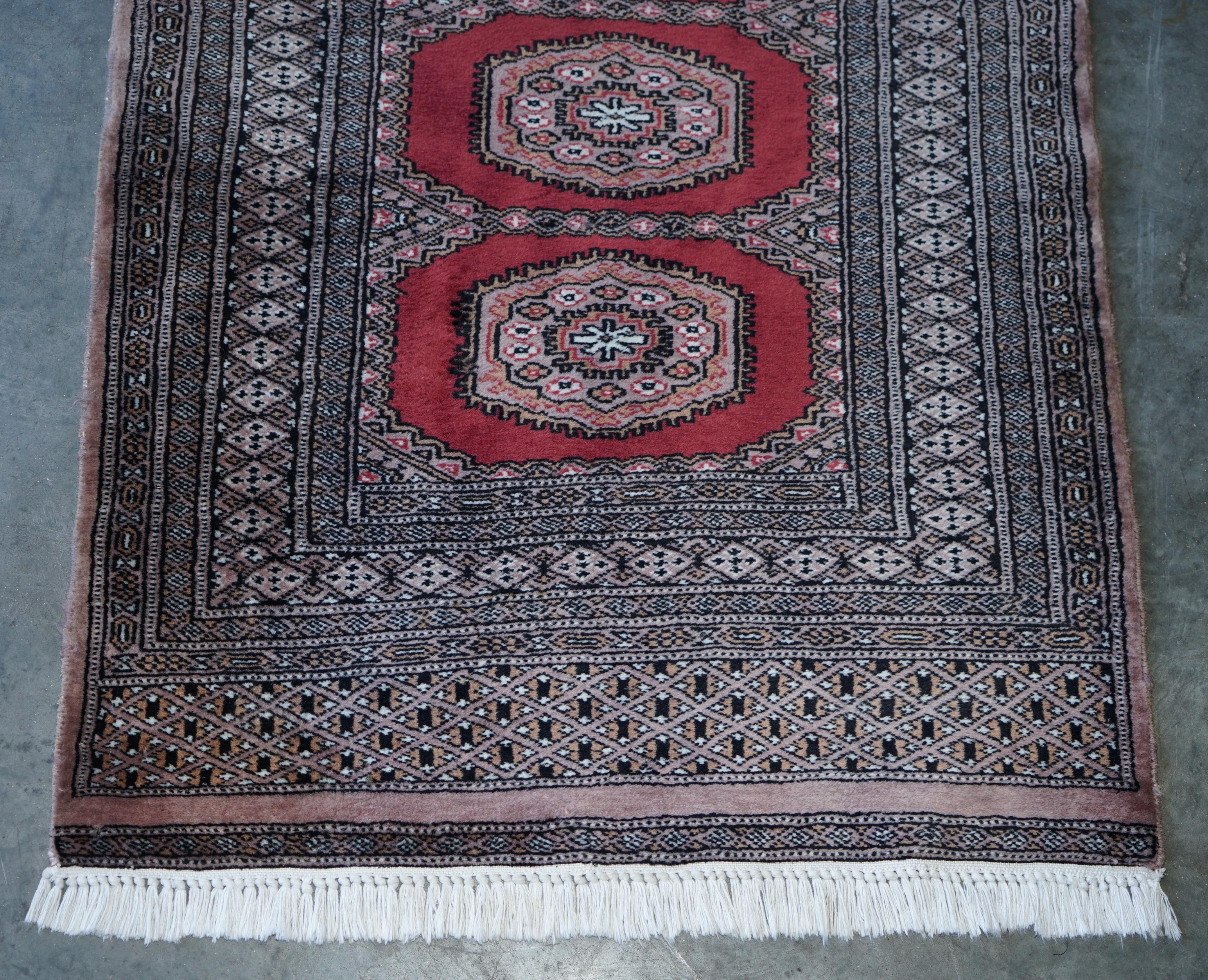 Wool Antique 1880 French Geometric Aztek Kilim Runner Hallway Rug Carpet For Sale