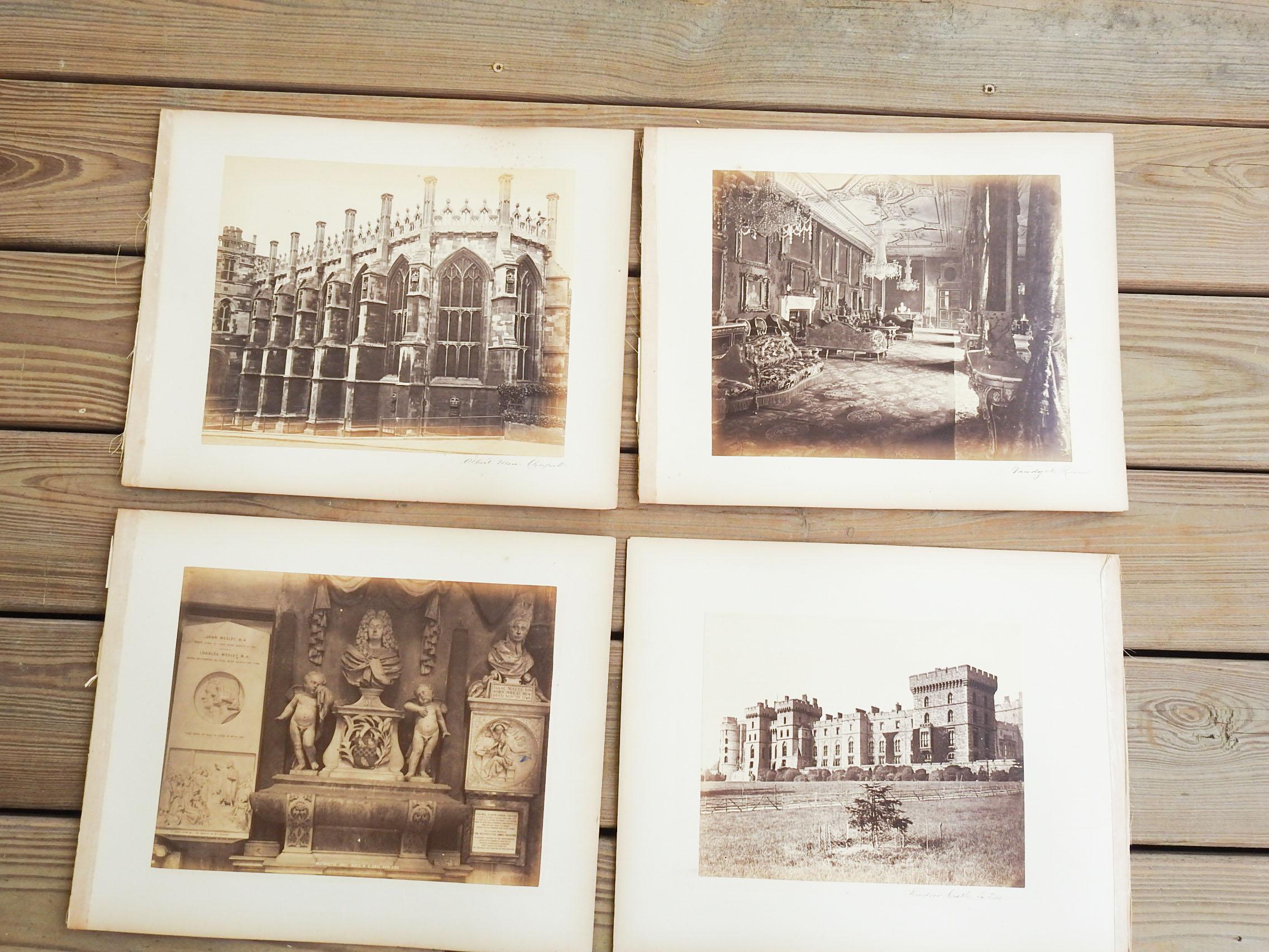 XIXe siècle Photographies anciennes de Frith des années 1880 à Londres, Angleterre - Lot de 4 en vente
