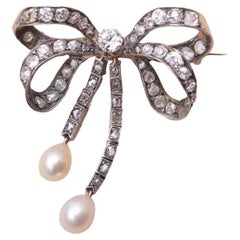 Antique 1880s Knot Brooch
