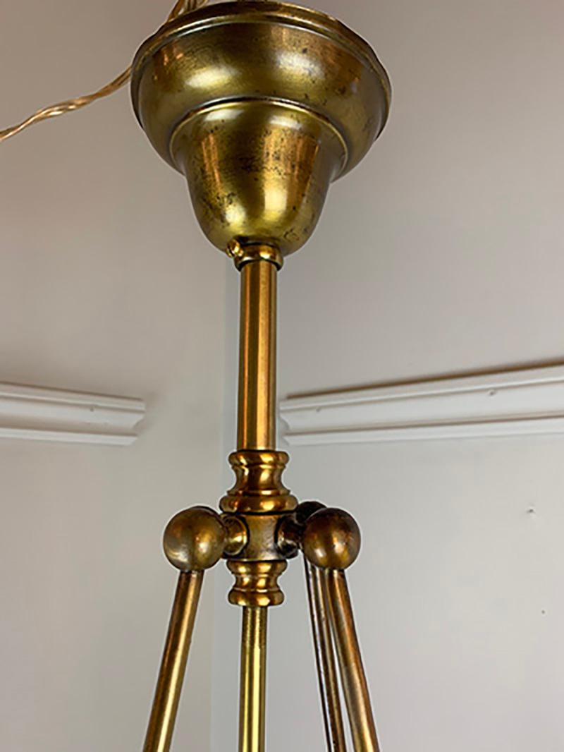 Antique 1880s Mitchell Vance & Co. Eastlake Lantern In Good Condition For Sale In Mississauga, CA