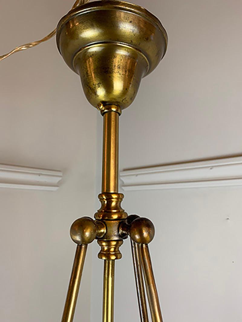 Aesthetic Movement Antique 1880s Mitchell Vance & Co. Eastlake Lantern For Sale