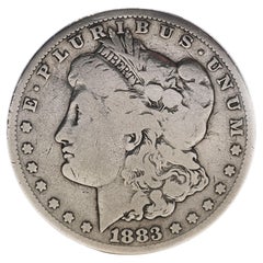 Antique 1883 Morgan One Dollar