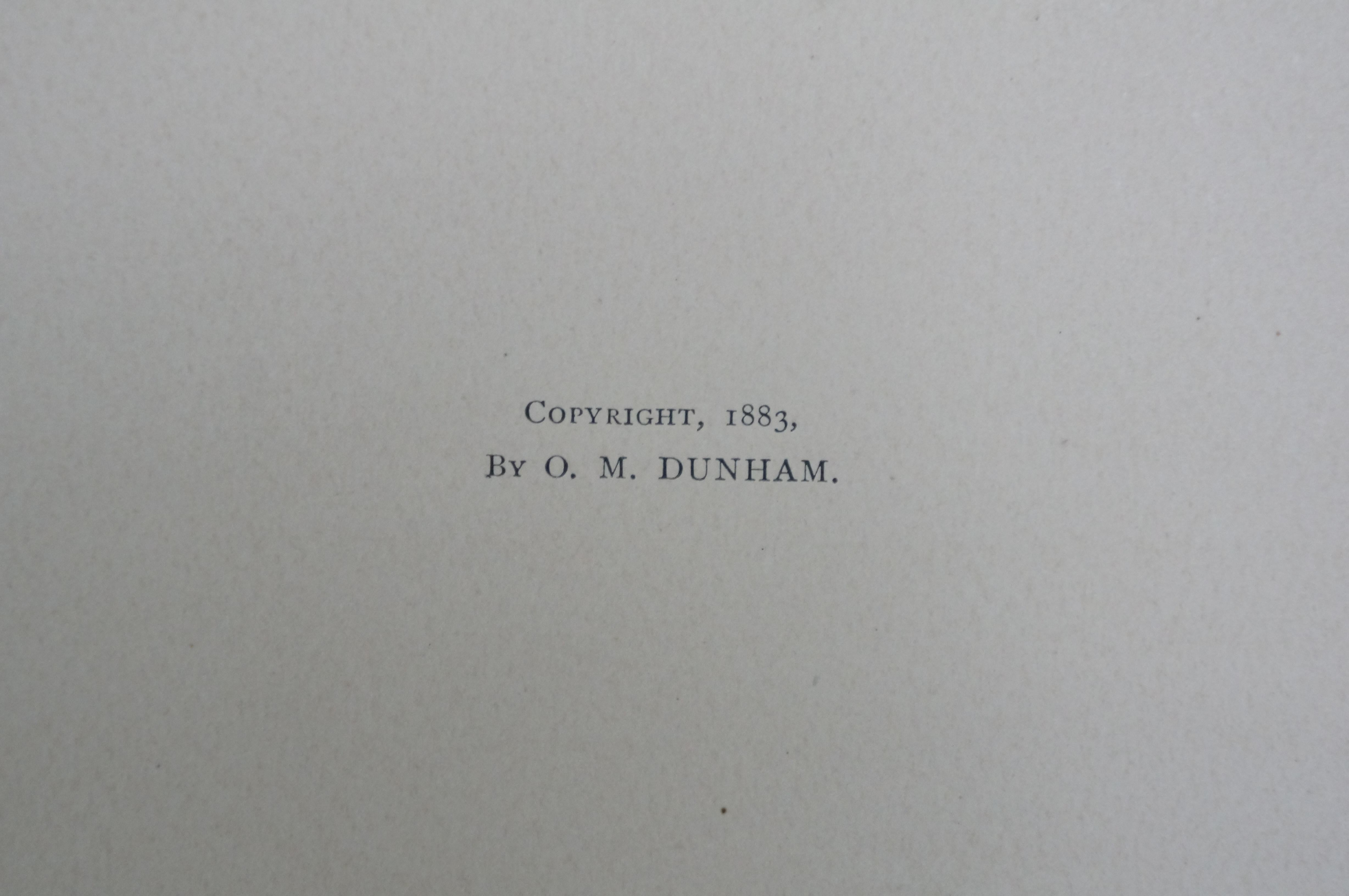 Antiguo 1883 Grabados originales de artistas americanos HB Folio Libro de arte 18