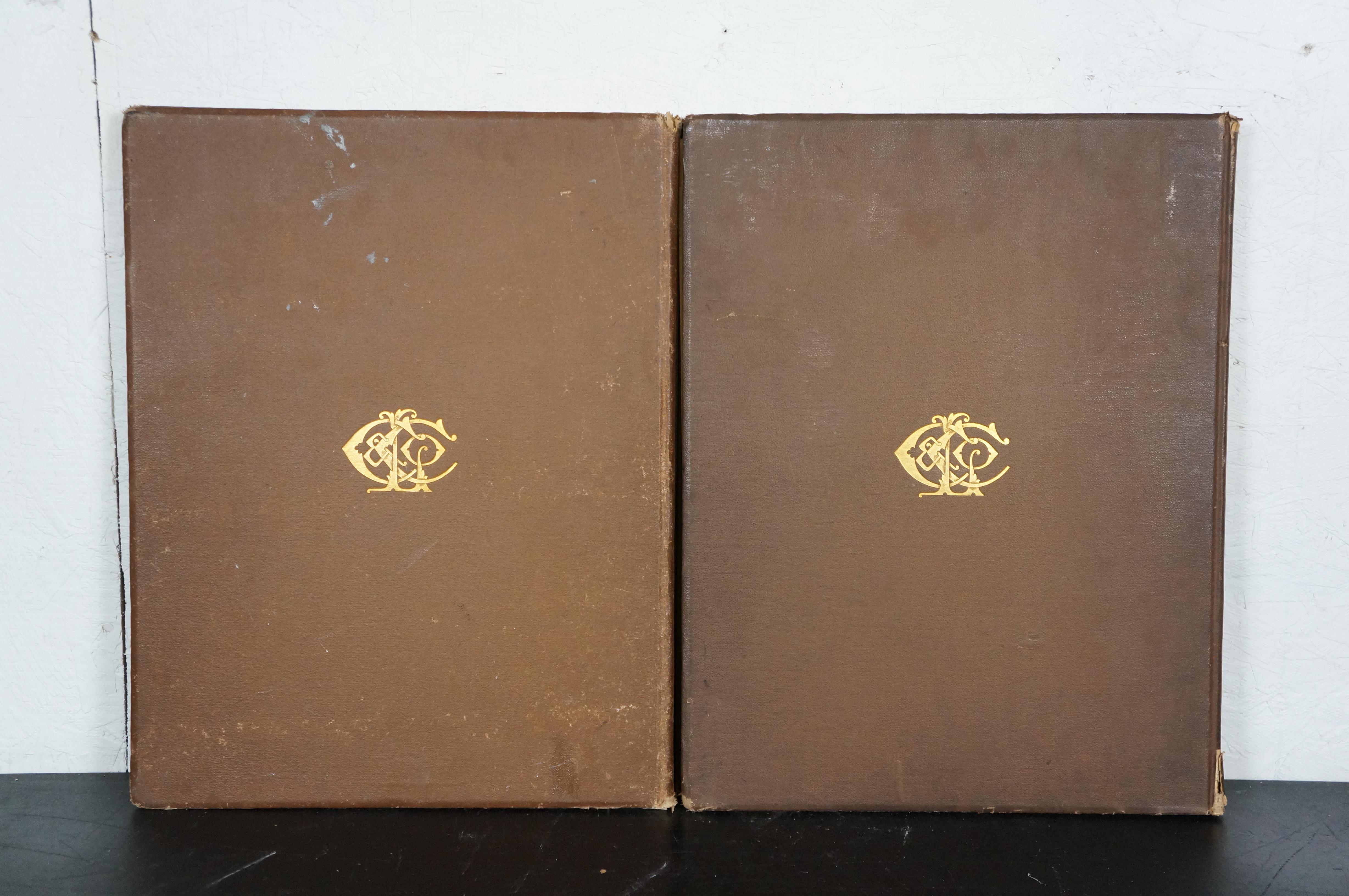 Antiguo 1883 Grabados originales de artistas americanos HB Folio Libro de arte 18