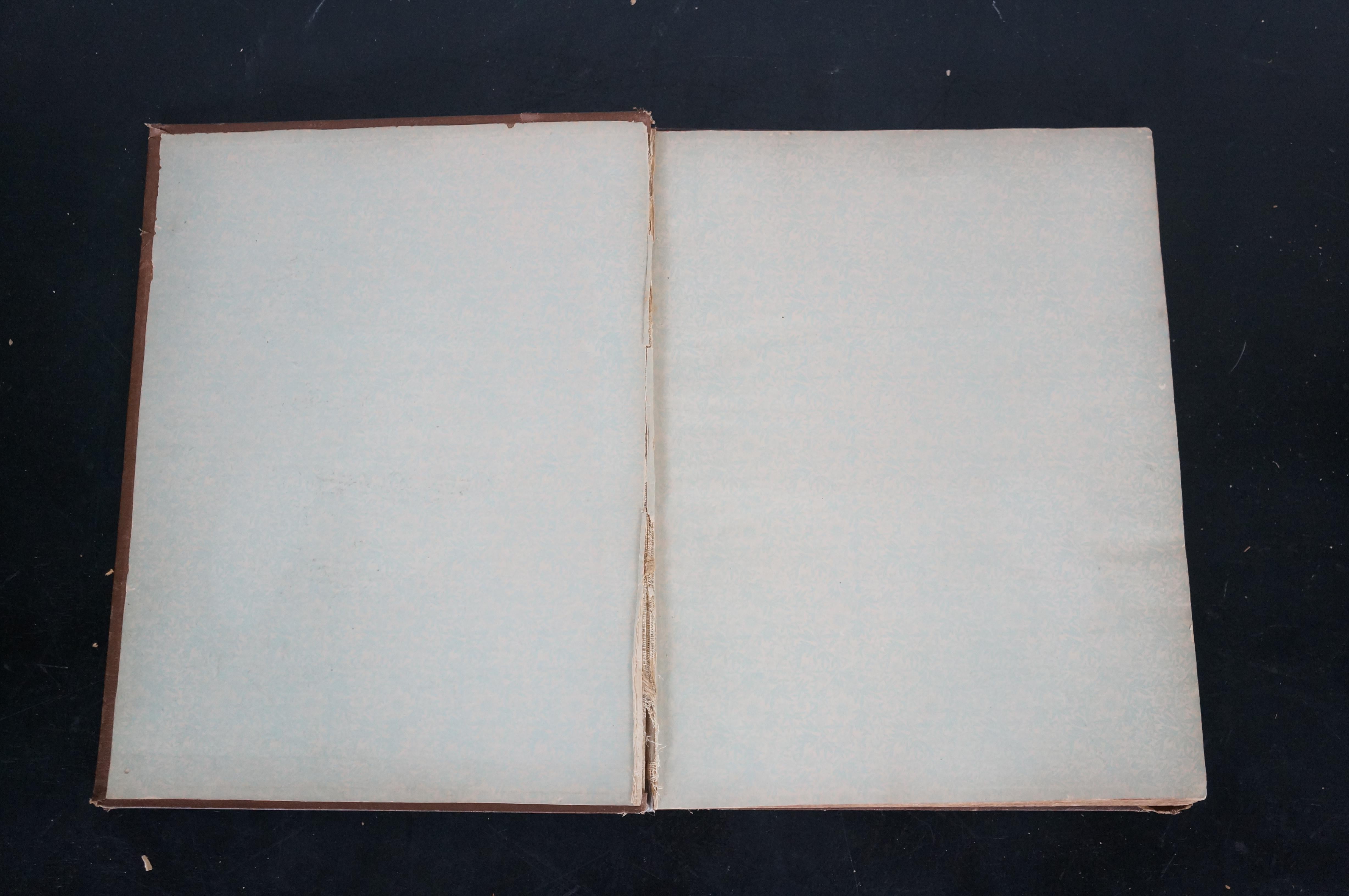 Antiguo 1883 Grabados originales de artistas americanos HB Folio Libro de arte 18