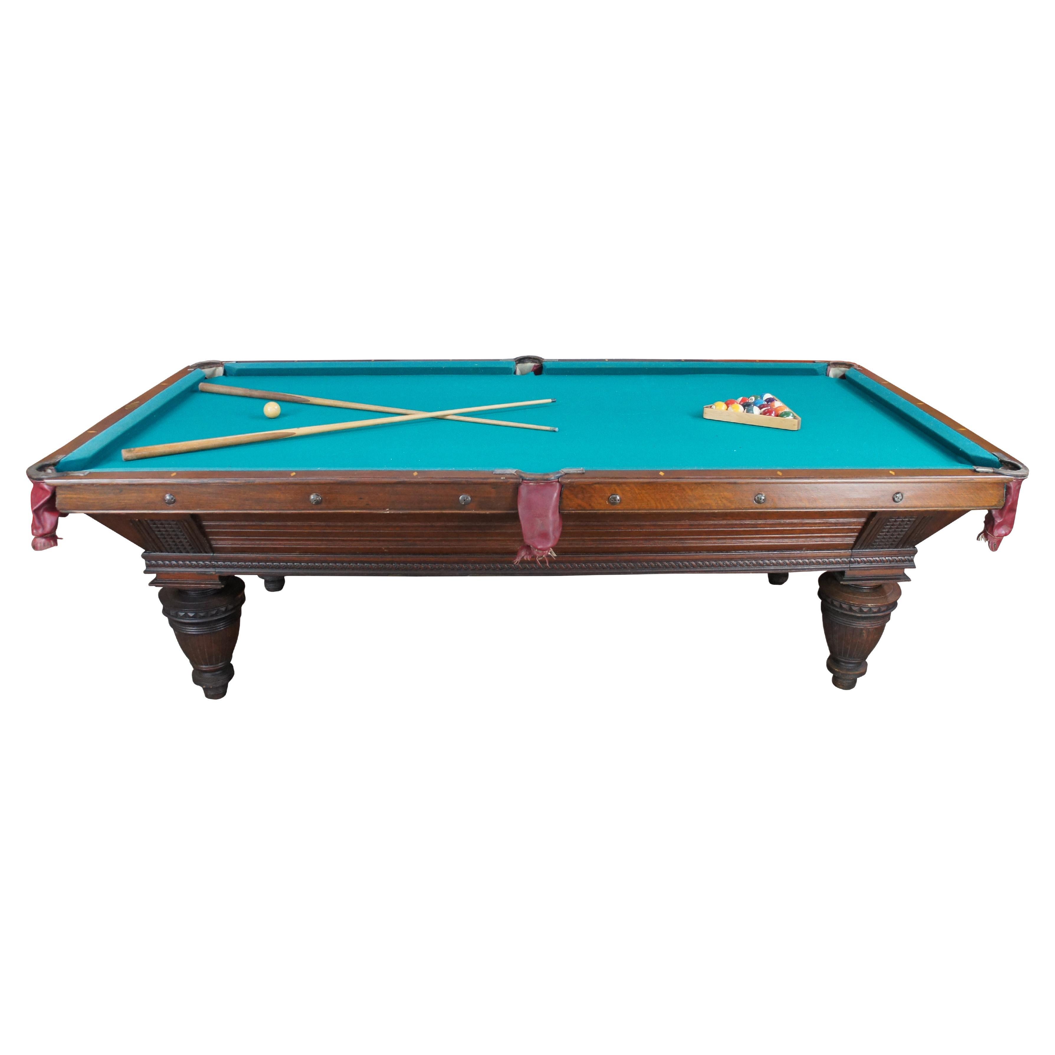 How do I identify my old Brunswick pool table?