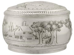 Antique 1890s Dutch Silver Box