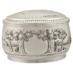 Antique 1890s Dutch Silver Box