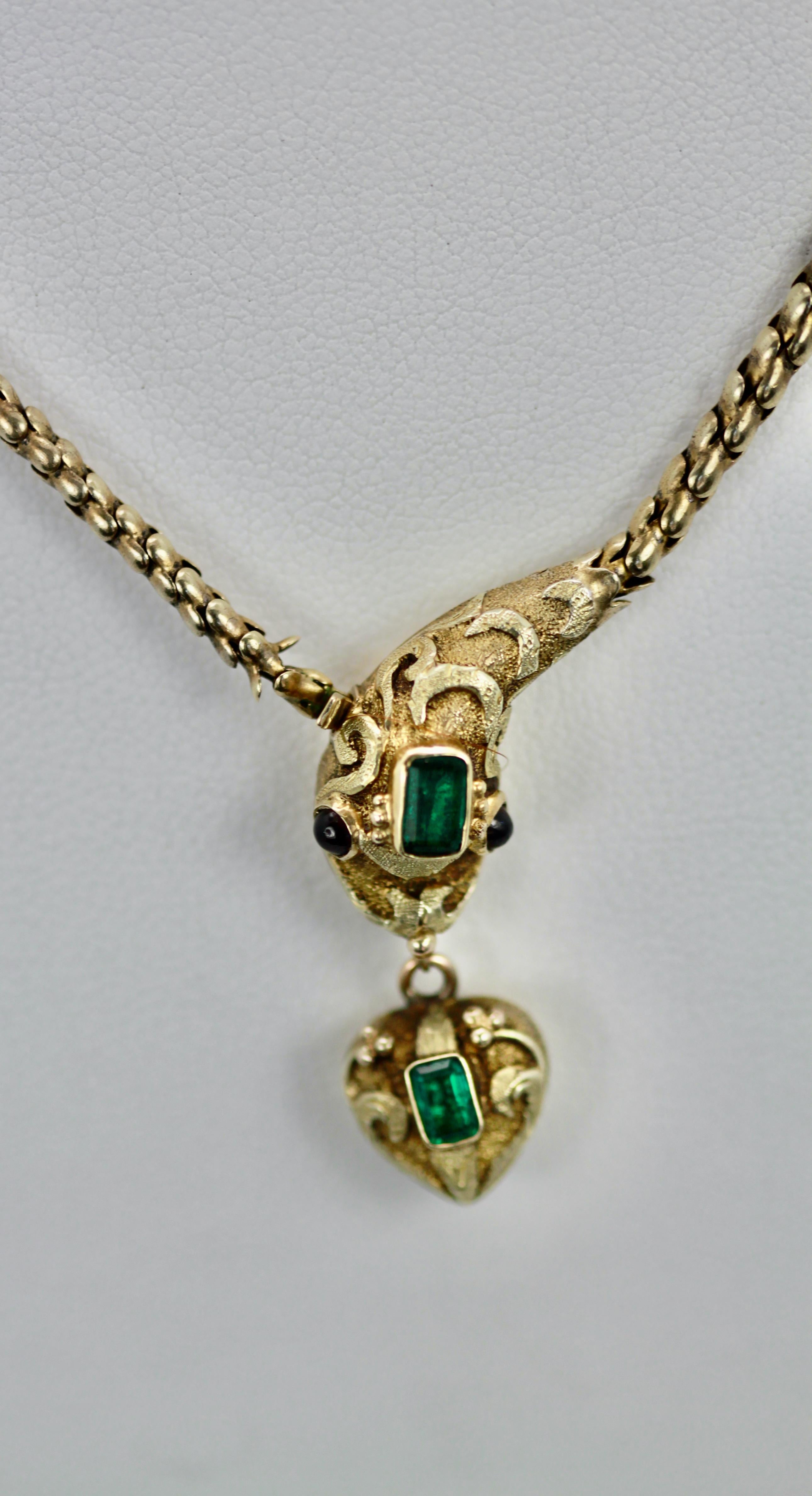 emerald snake jewelry