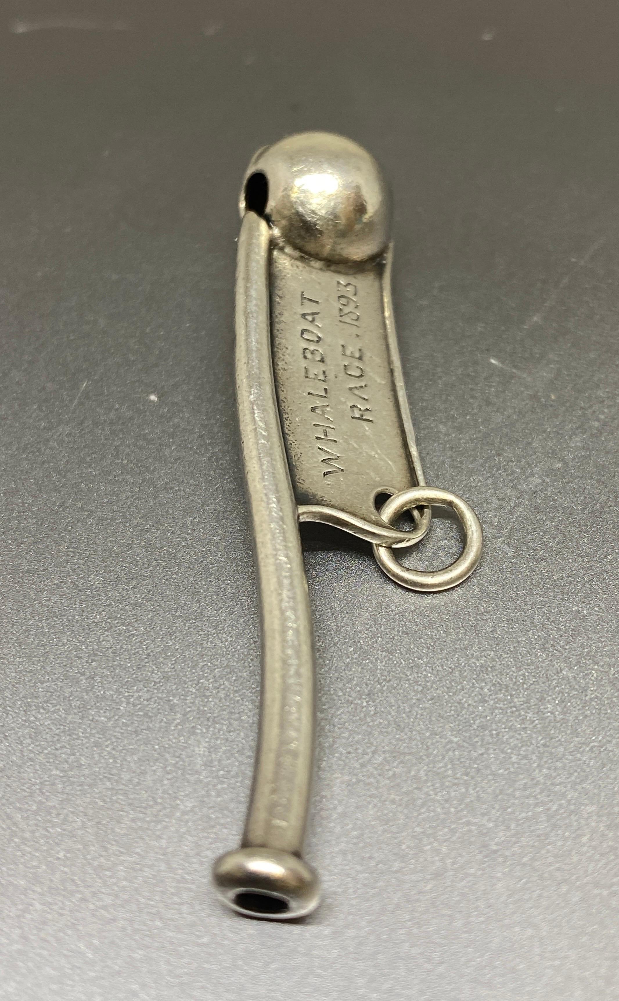 tiffany silver whistle